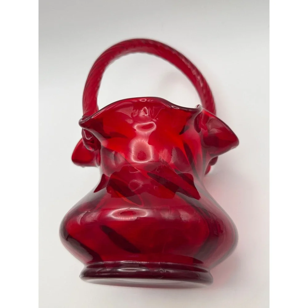 Fenton vibrant ruby